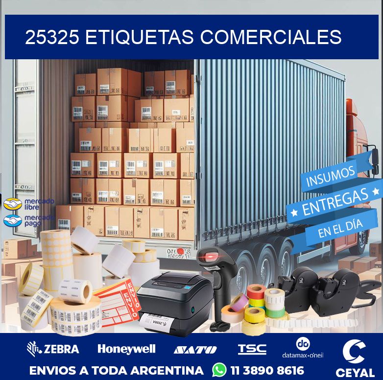 25325 ETIQUETAS COMERCIALES