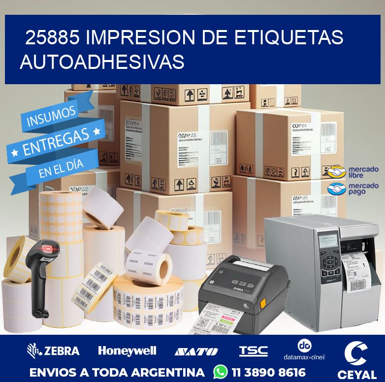 25885 IMPRESION DE ETIQUETAS AUTOADHESIVAS