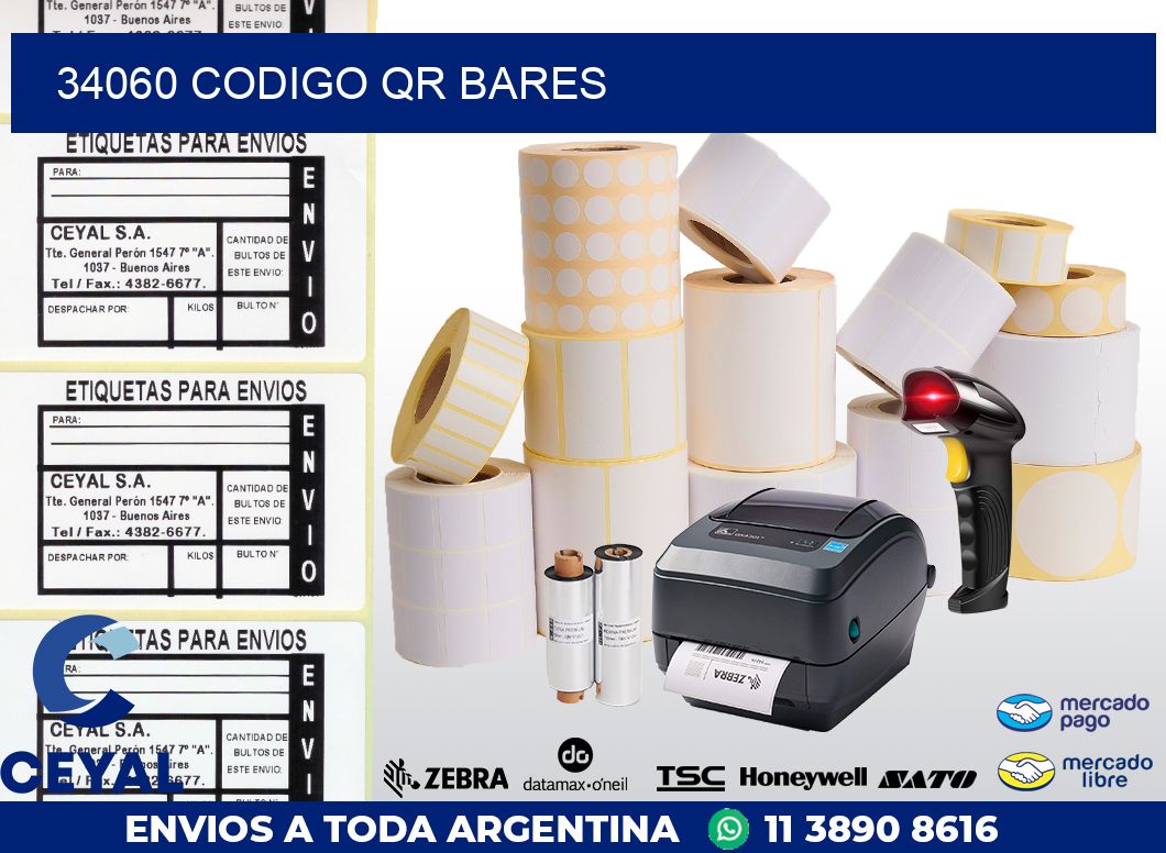 34060 CODIGO QR BARES