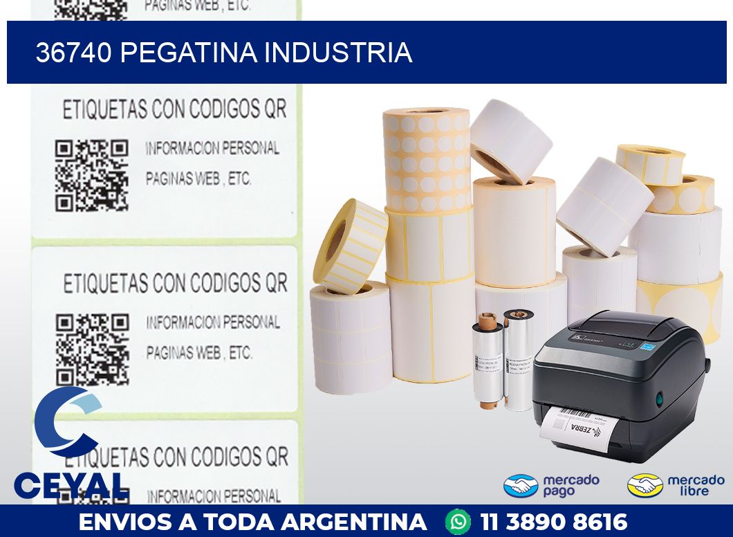 36740 PEGATINA INDUSTRIA
