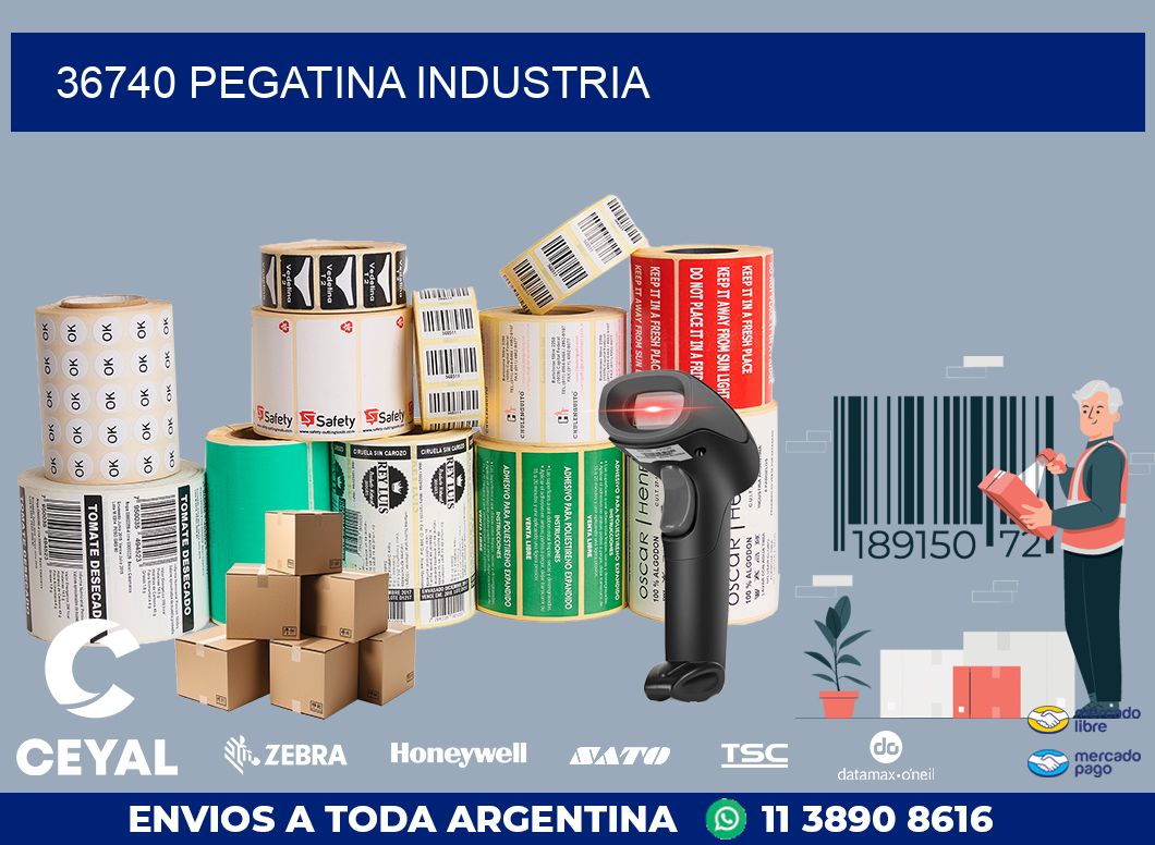 36740 PEGATINA INDUSTRIA
