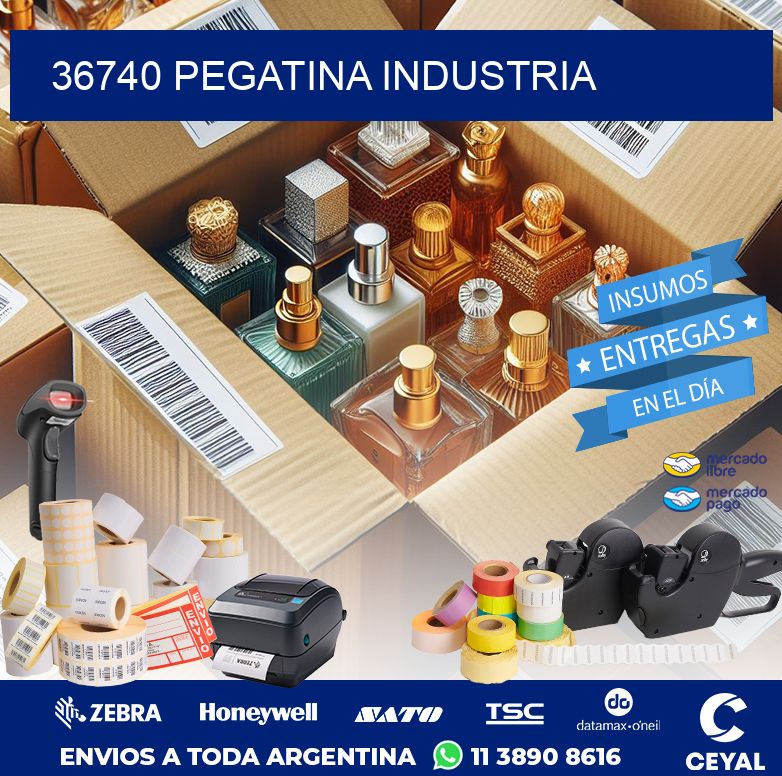 36740 PEGATINA INDUSTRIA
