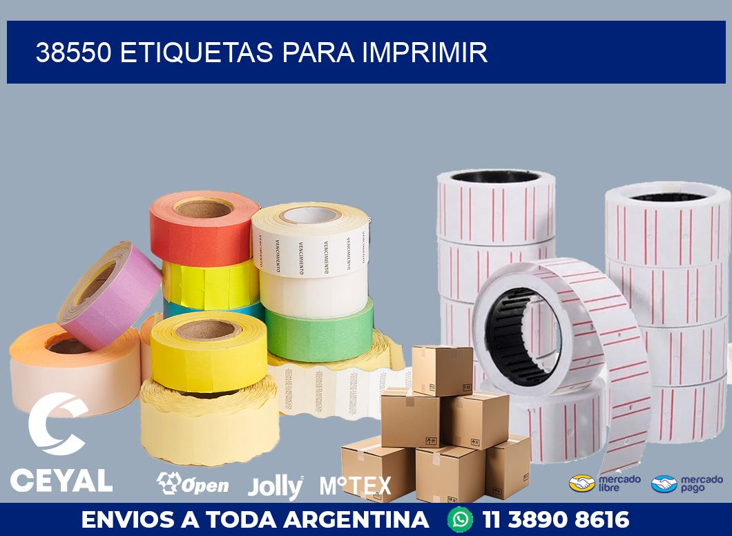 38550 ETIQUETAS PARA IMPRIMIR