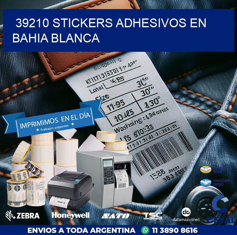 39210 STICKERS ADHESIVOS EN BAHIA BLANCA
