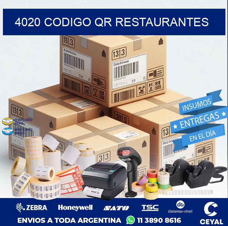 4020 CODIGO QR RESTAURANTES