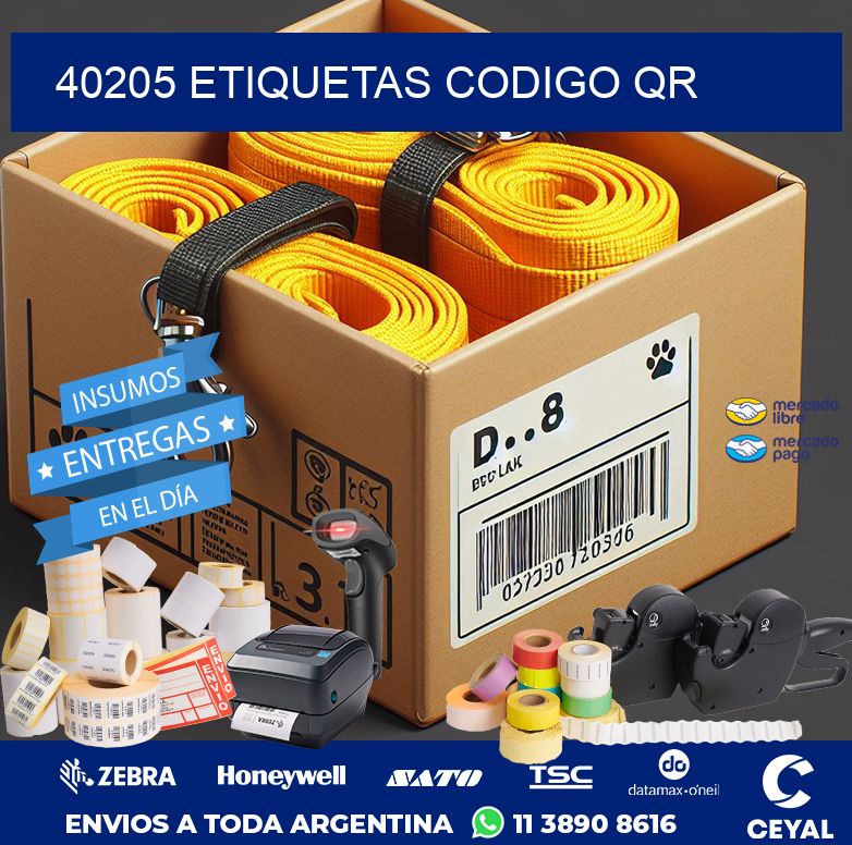 40205 ETIQUETAS CODIGO QR