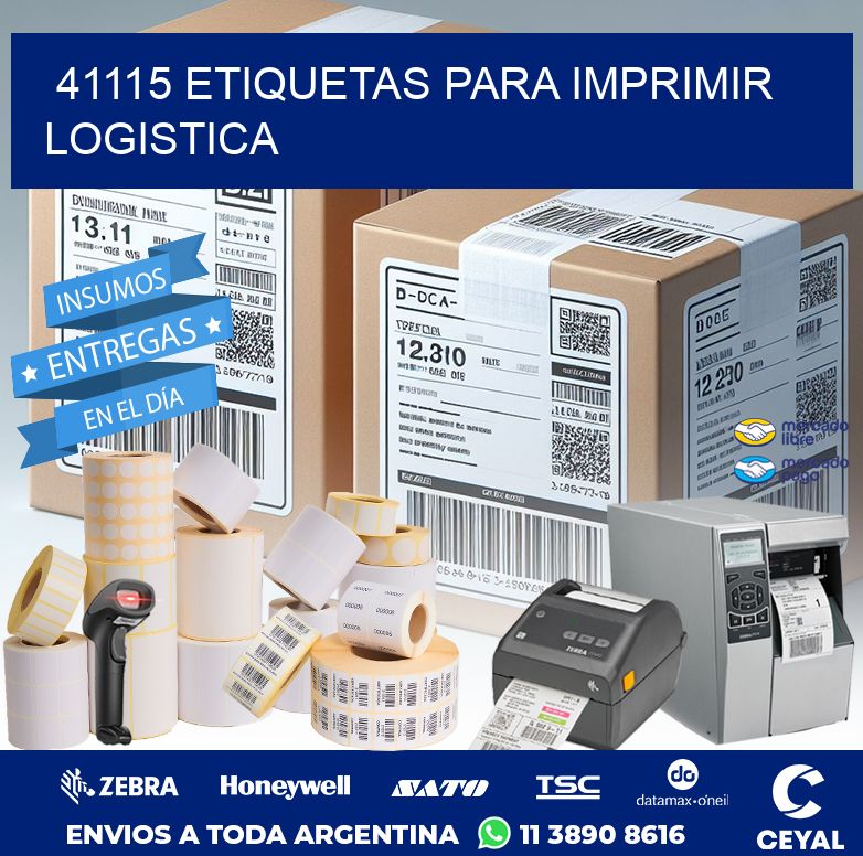 41115 ETIQUETAS PARA IMPRIMIR LOGISTICA