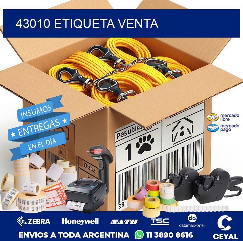 43010 ETIQUETA VENTA