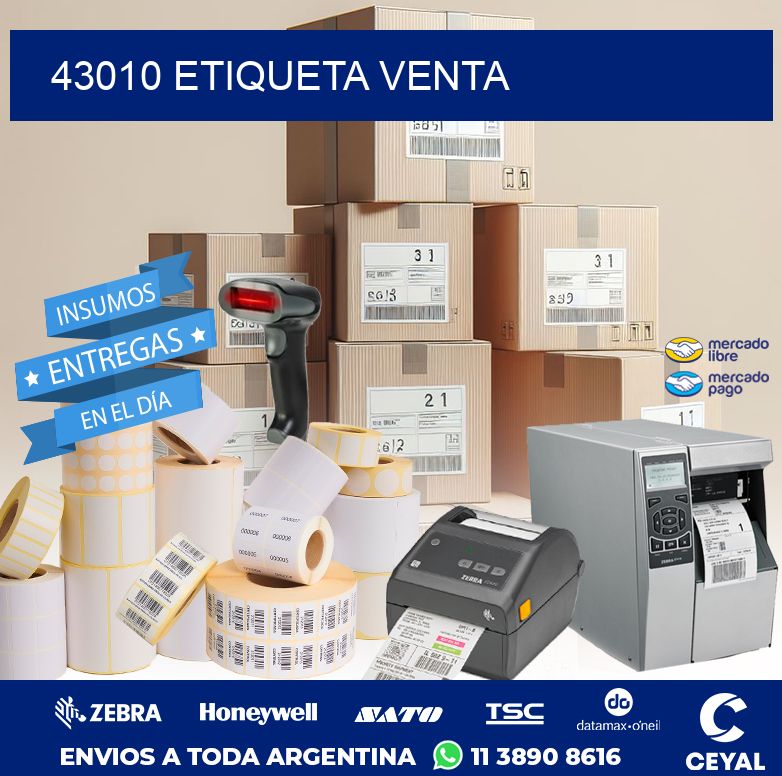 43010 ETIQUETA VENTA