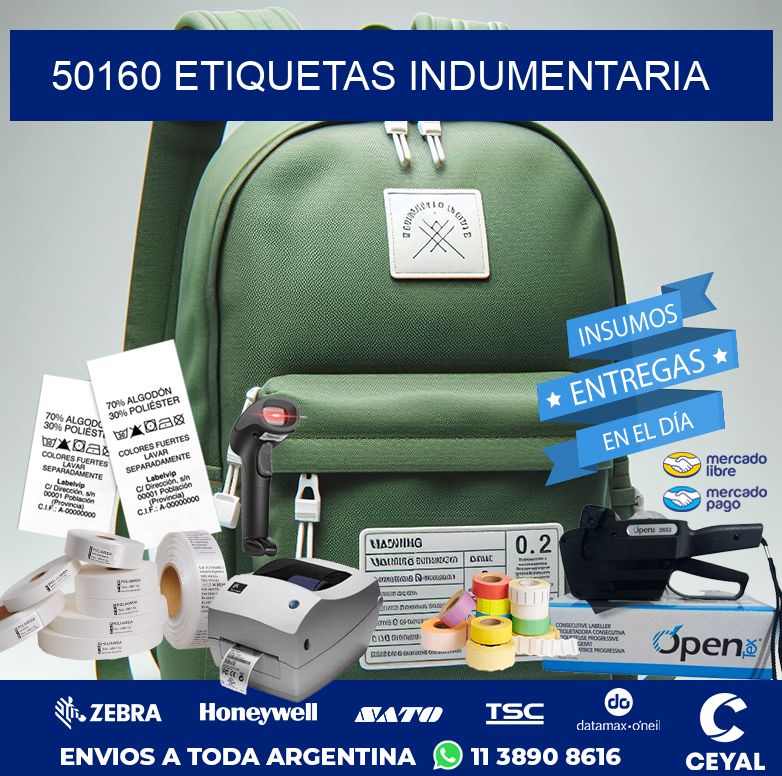 50160 ETIQUETAS INDUMENTARIA