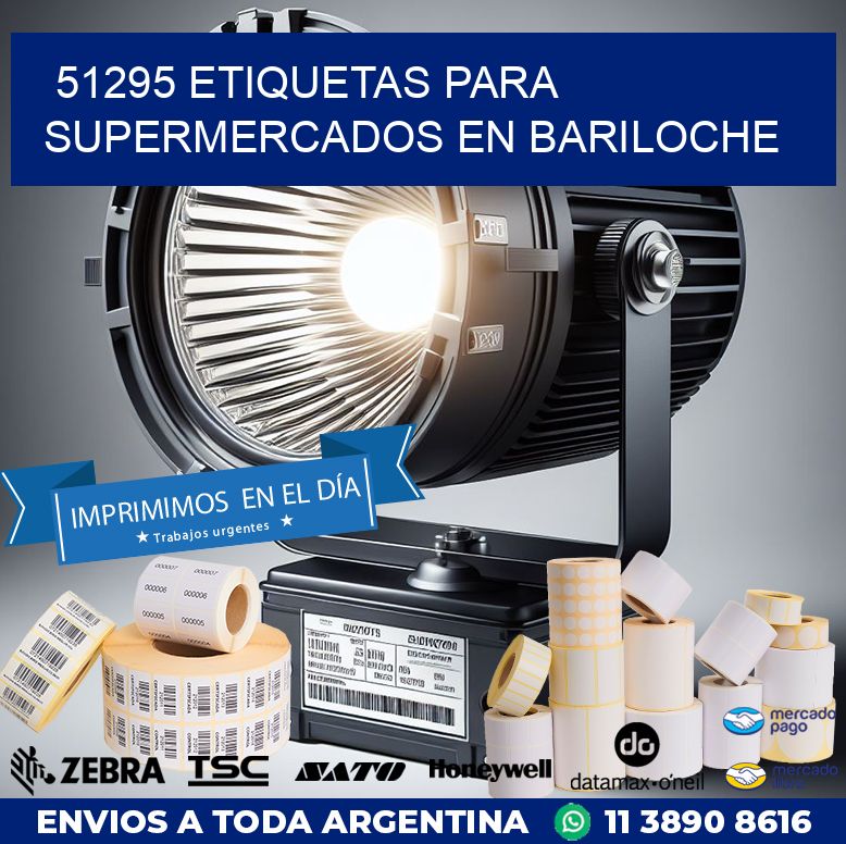 51295 ETIQUETAS PARA SUPERMERCADOS EN BARILOCHE