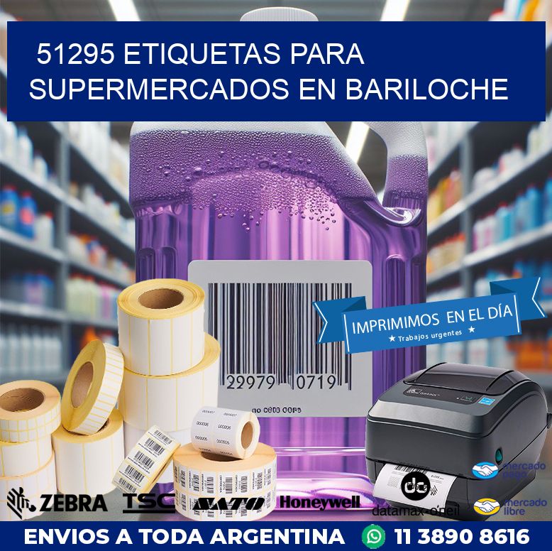 51295 ETIQUETAS PARA SUPERMERCADOS EN BARILOCHE