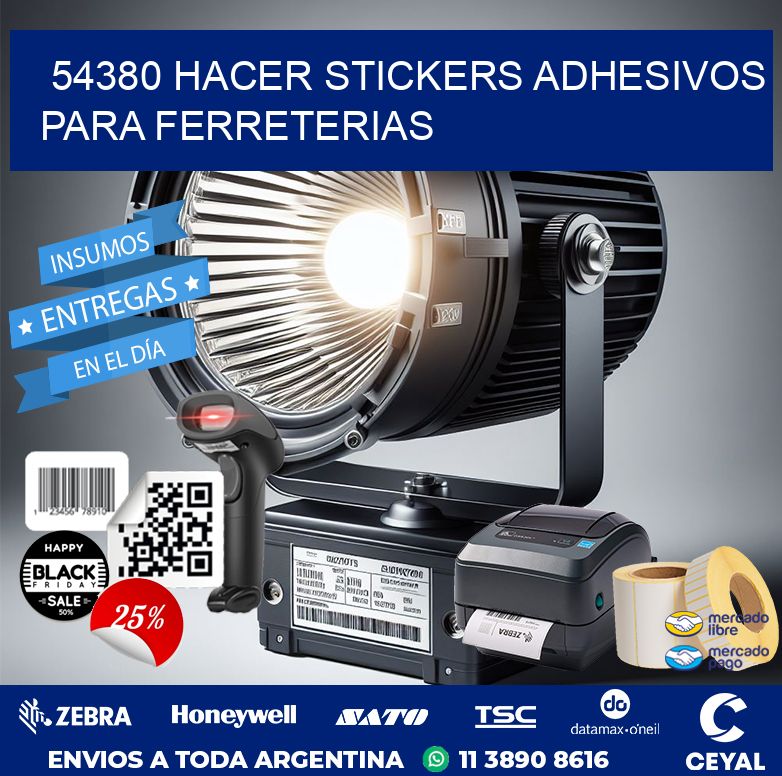 54380 HACER STICKERS ADHESIVOS PARA FERRETERIAS