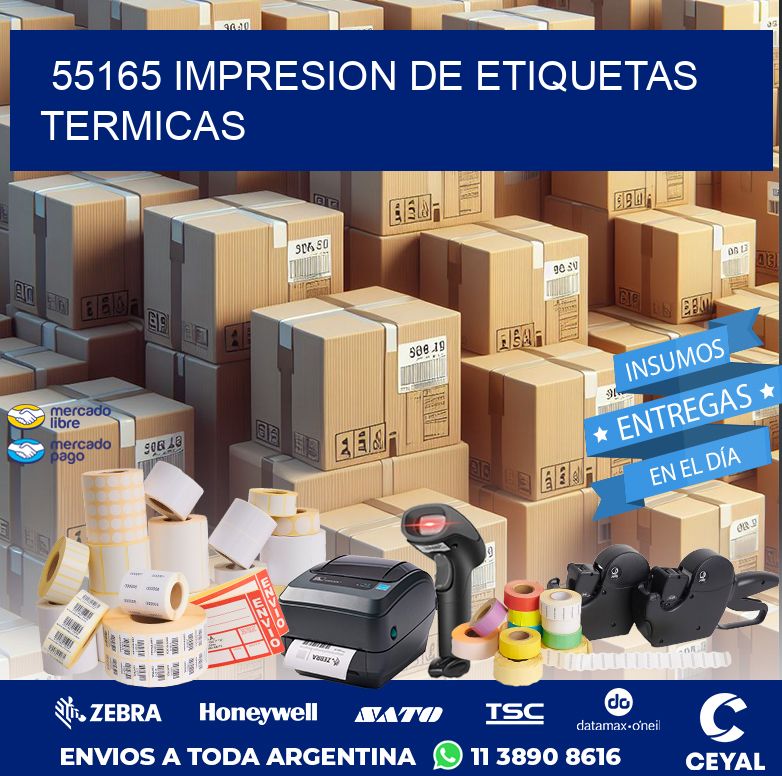 55165 IMPRESION DE ETIQUETAS TERMICAS