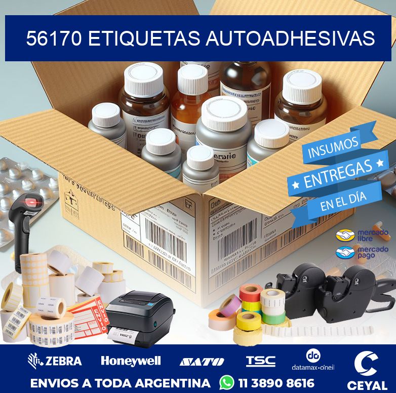 56170 ETIQUETAS AUTOADHESIVAS