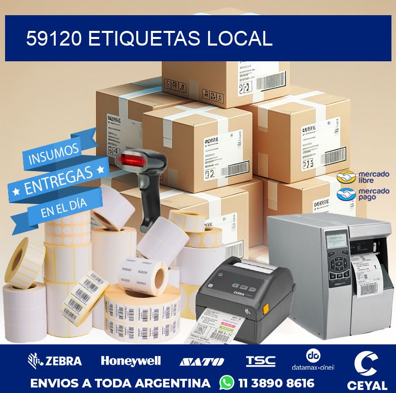 59120 ETIQUETAS LOCAL