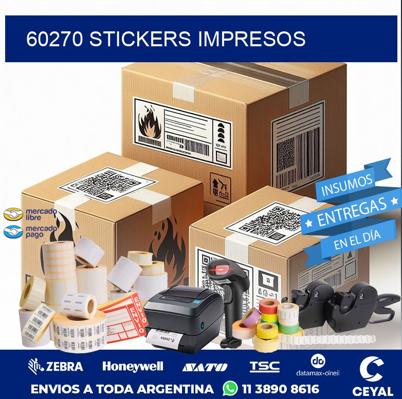 60270 STICKERS IMPRESOS