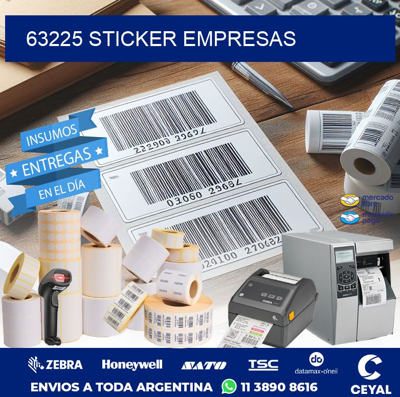 63225 STICKER EMPRESAS