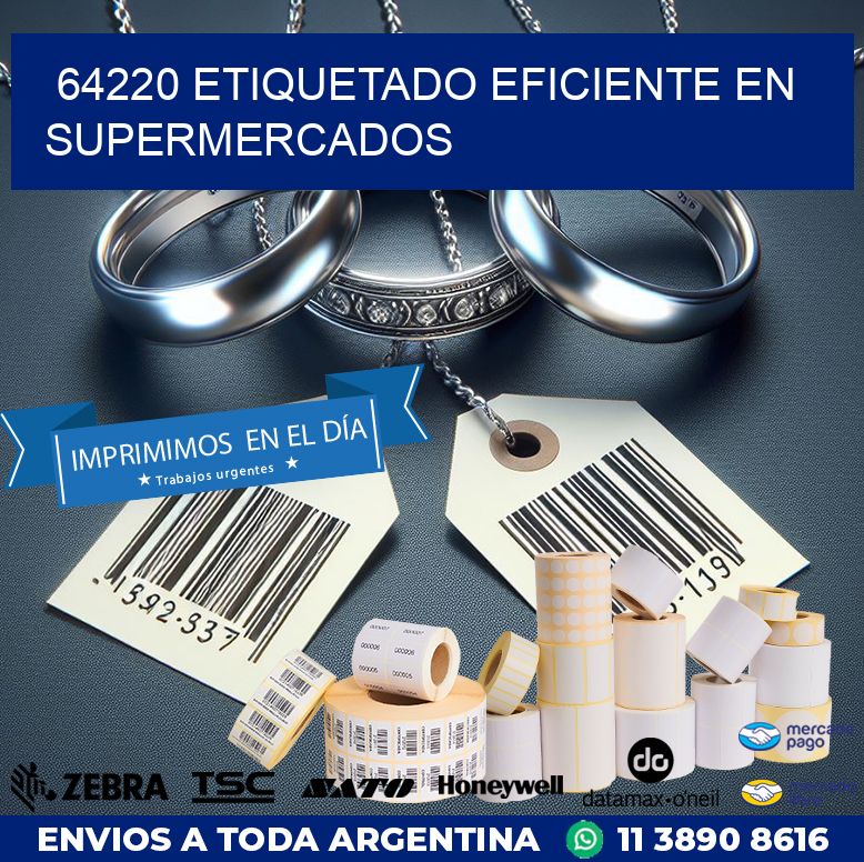 64220 ETIQUETADO EFICIENTE EN SUPERMERCADOS