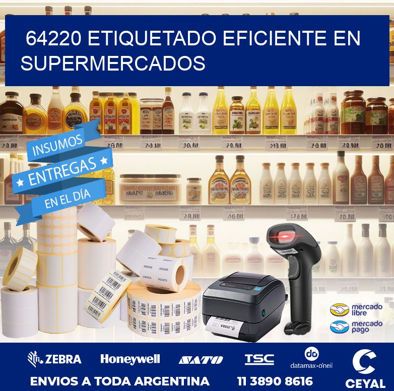 64220 ETIQUETADO EFICIENTE EN SUPERMERCADOS