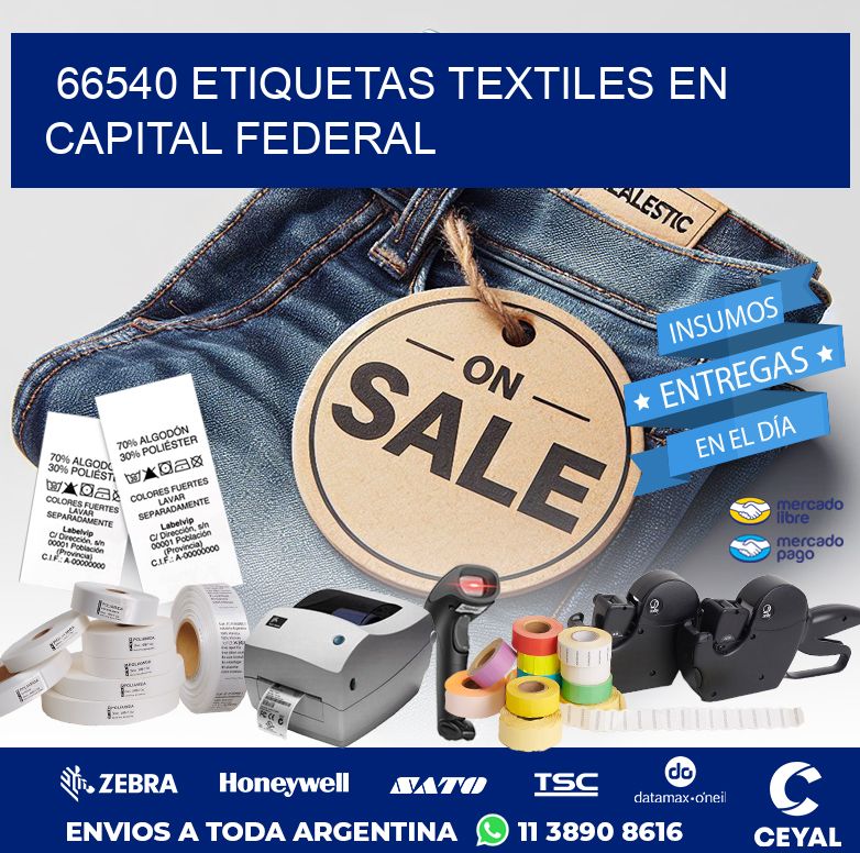 66540 ETIQUETAS TEXTILES EN CAPITAL FEDERAL