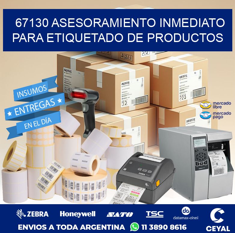 67130 ASESORAMIENTO INMEDIATO PARA ETIQUETADO DE PRODUCTOS
