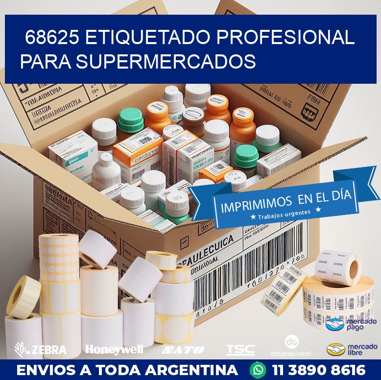 68625 ETIQUETADO PROFESIONAL PARA SUPERMERCADOS