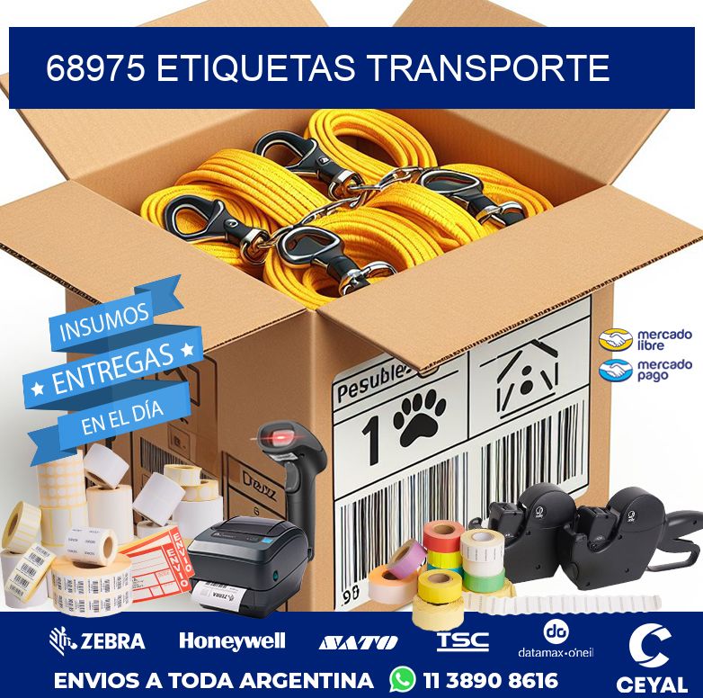 68975 ETIQUETAS TRANSPORTE