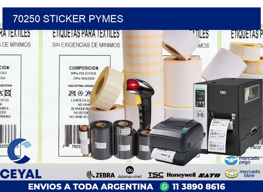 70250 STICKER PYMES