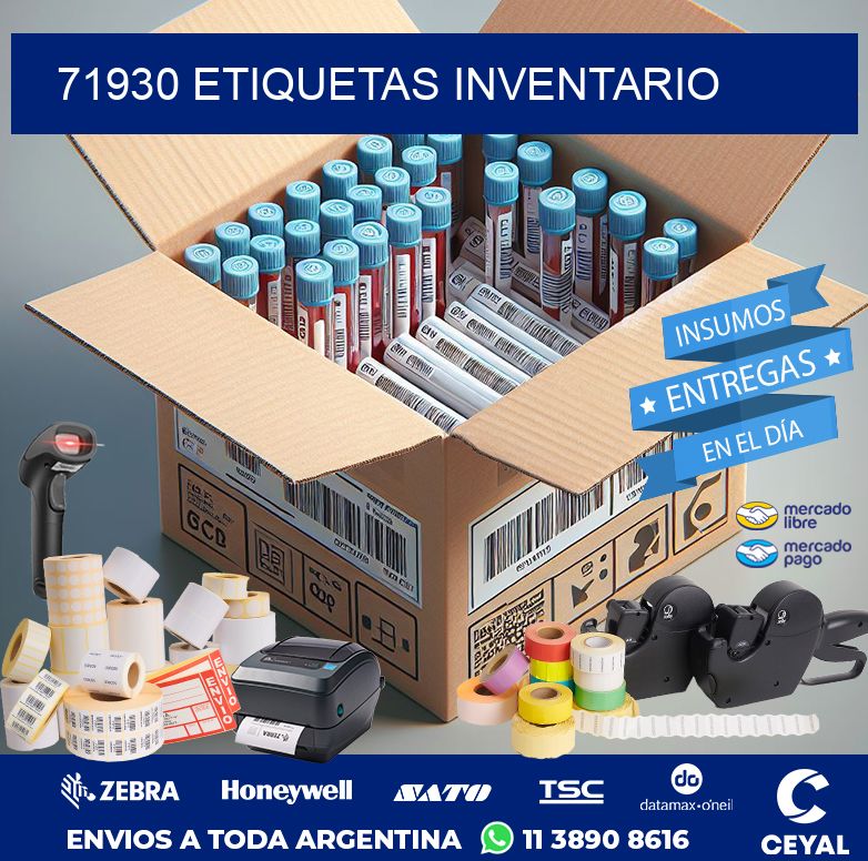 71930 ETIQUETAS INVENTARIO