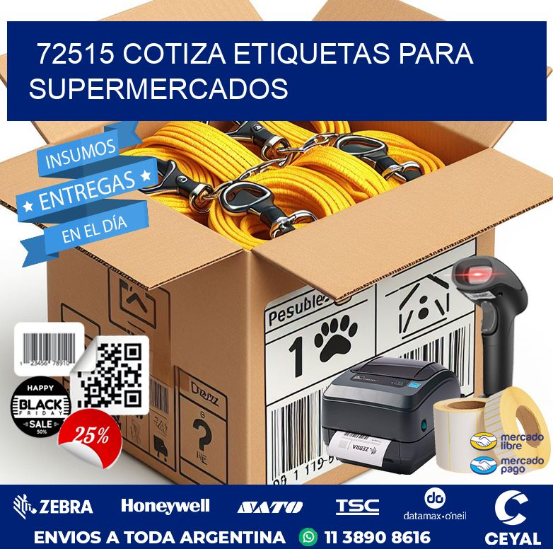 72515 COTIZA ETIQUETAS PARA SUPERMERCADOS