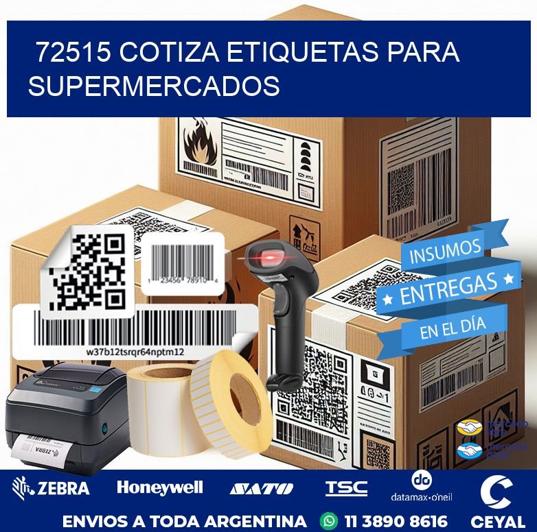 72515 COTIZA ETIQUETAS PARA SUPERMERCADOS