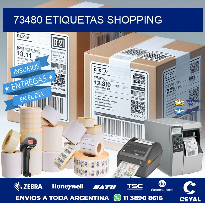 73480 ETIQUETAS SHOPPING