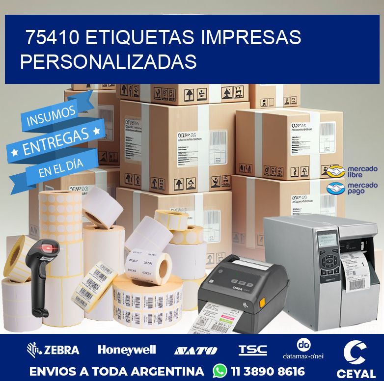 75410 ETIQUETAS IMPRESAS PERSONALIZADAS