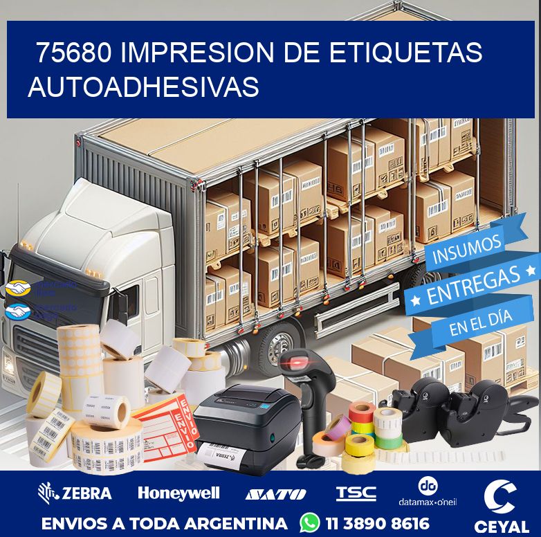 75680 IMPRESION DE ETIQUETAS AUTOADHESIVAS