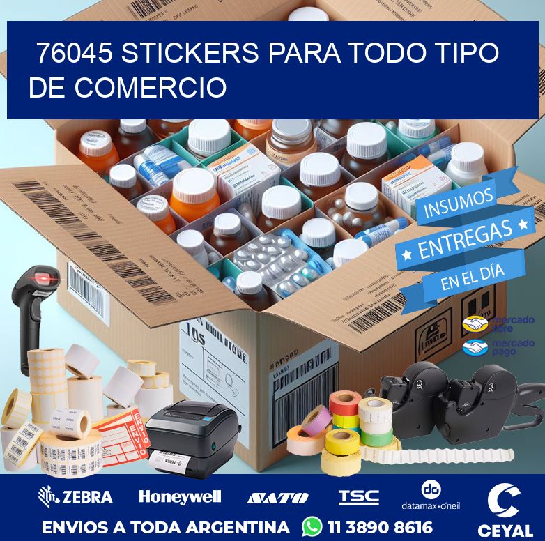 76045 STICKERS PARA TODO TIPO DE COMERCIO