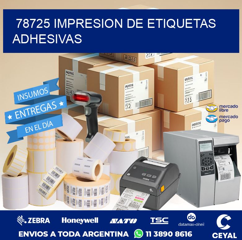 78725 IMPRESION DE ETIQUETAS ADHESIVAS