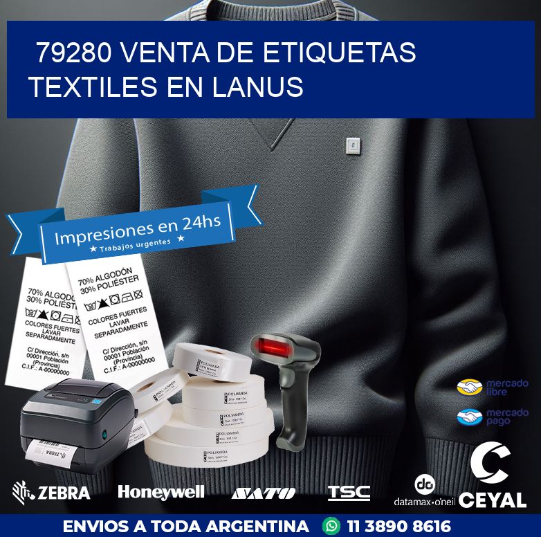 79280 VENTA DE ETIQUETAS TEXTILES EN LANUS