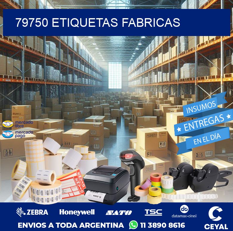 79750 ETIQUETAS FABRICAS