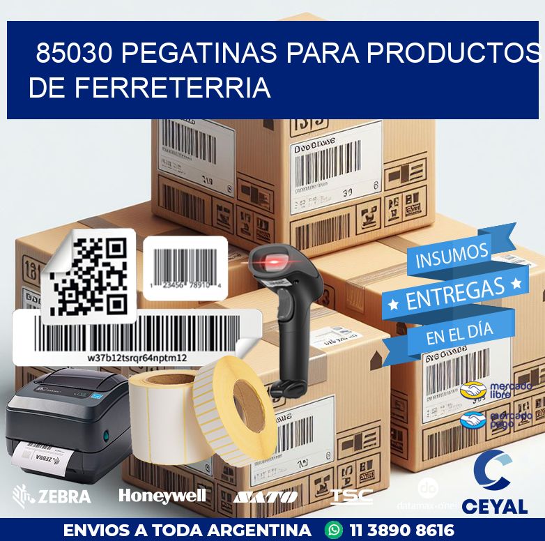 85030 PEGATINAS PARA PRODUCTOS DE FERRETERRIA