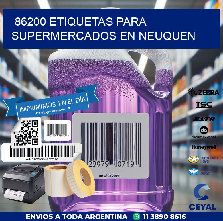 86200 ETIQUETAS PARA SUPERMERCADOS EN NEUQUEN