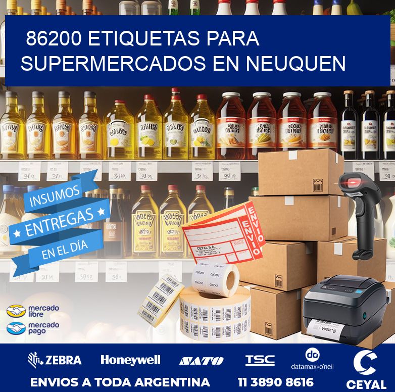 86200 ETIQUETAS PARA SUPERMERCADOS EN NEUQUEN