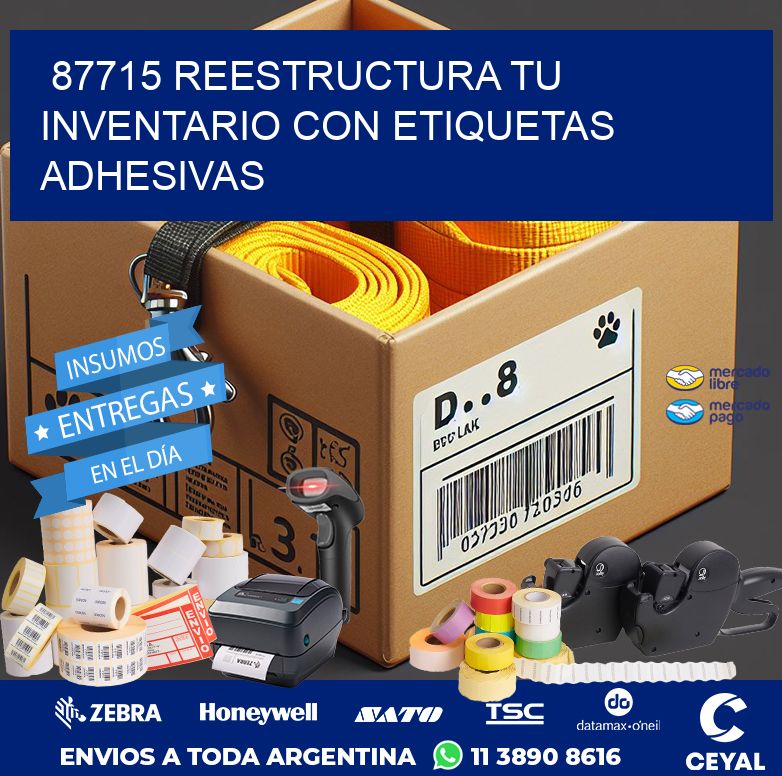 87715 REESTRUCTURA TU INVENTARIO CON ETIQUETAS ADHESIVAS