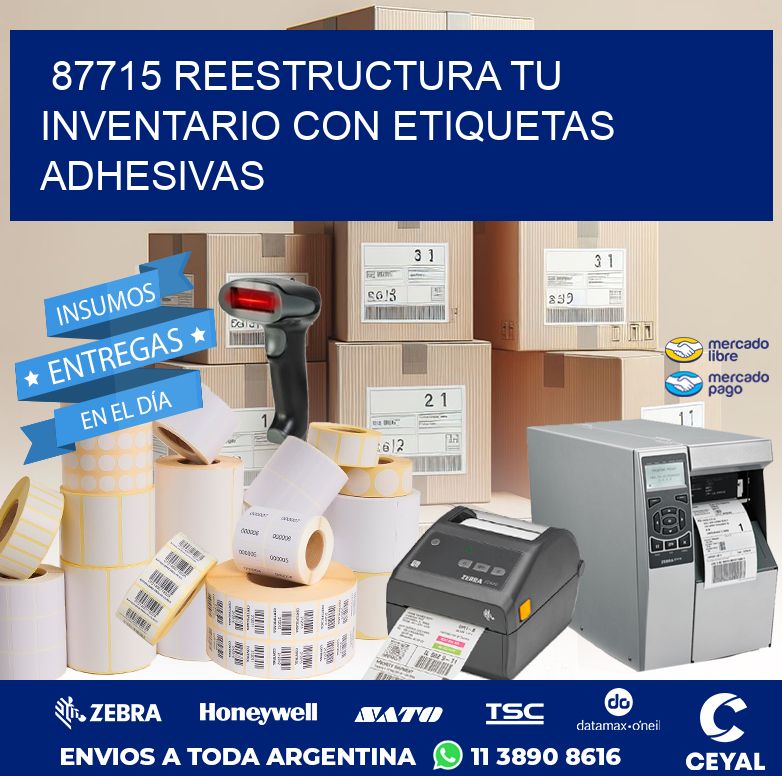 87715 REESTRUCTURA TU INVENTARIO CON ETIQUETAS ADHESIVAS