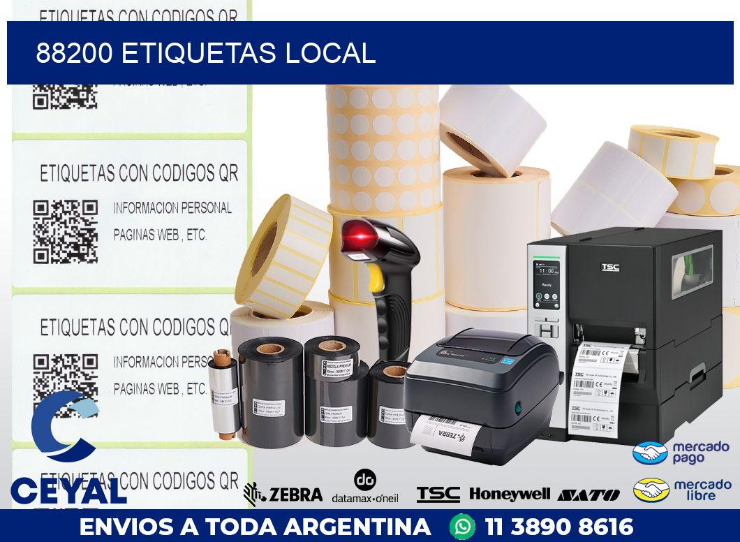 88200 ETIQUETAS LOCAL