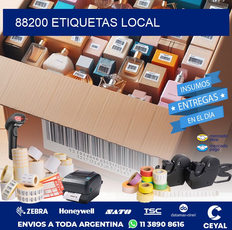 88200 ETIQUETAS LOCAL