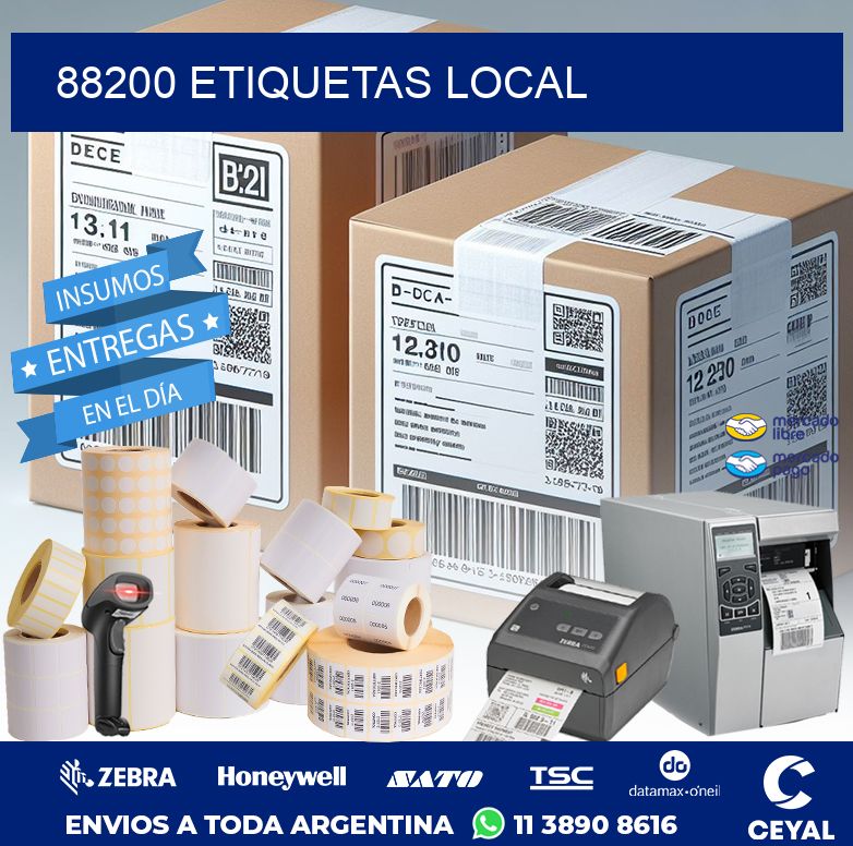 88200 ETIQUETAS LOCAL