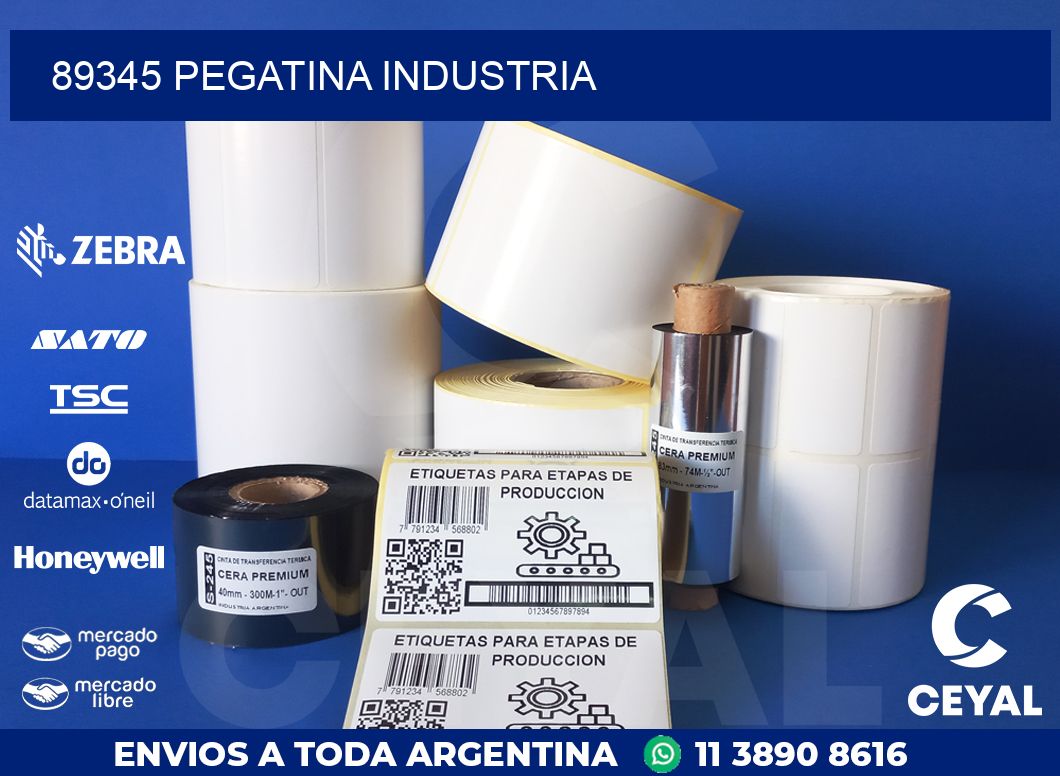 89345 PEGATINA INDUSTRIA