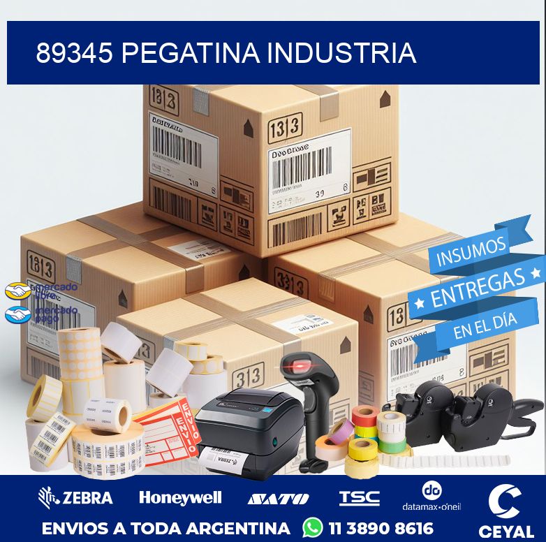 89345 PEGATINA INDUSTRIA