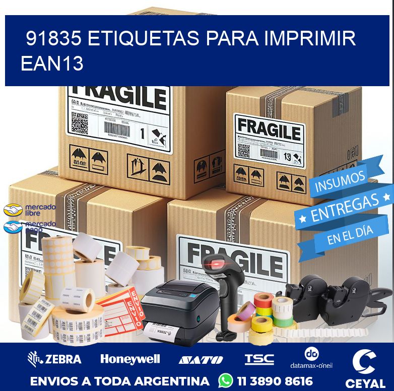 91835 ETIQUETAS PARA IMPRIMIR EAN13